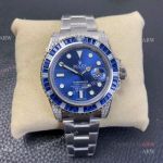 KS Factory Swiss Replica Rolex Submariner Blue Dial Diamond Bezel Mens Watch (1)_th.jpg
